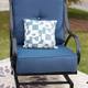 Patio Festival Outdoor Cushioned Rocking-Motion Chair with Cushions