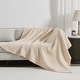 preview thumbnail 2 of 6, Linery & Co. 100% Cotton All-Season Lightweight Waffle Weave Knit Throw Blanket