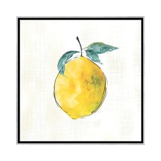 iCanvas "Happy Lemon" by Carol Robinson Framed