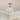 Modern 1-Light Ribbed Clear Glass Semi-Flush Mount Ceiling Light for Hallway, Dining table - W12.2''