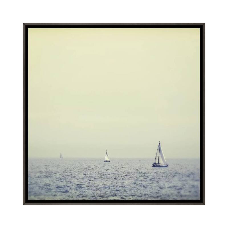 iCanvas "Perpetual" by Melanie Alexandra Price Framed - Charcoal - 26x26