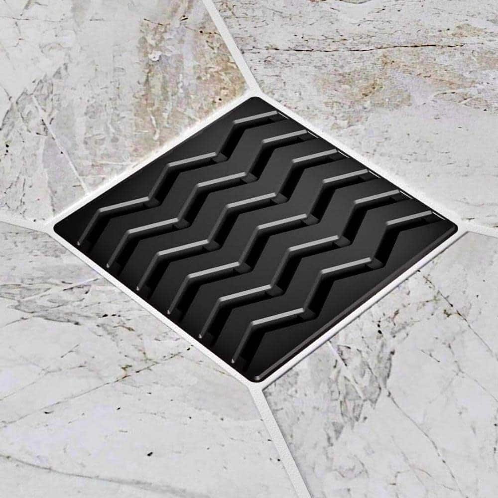 Ebbe America E4816-MB TREND - Matte Black - Unique Drain Cover