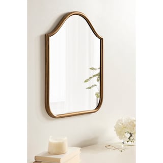 Kate and Laurel Fellows Framed Arch Wall Mirror
