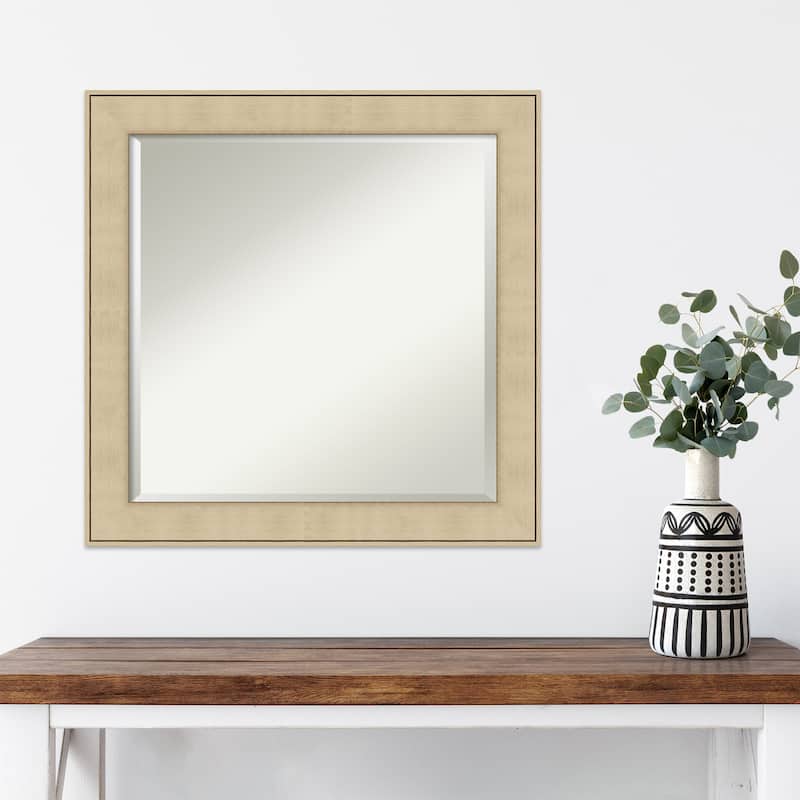 Beveled Wall Mirror - Classic Honey Silver Frame - Classic Honey Silver