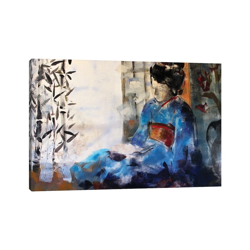 iCanvas "Geisha Sleeping" by Marina Del Pozo Canvas Print