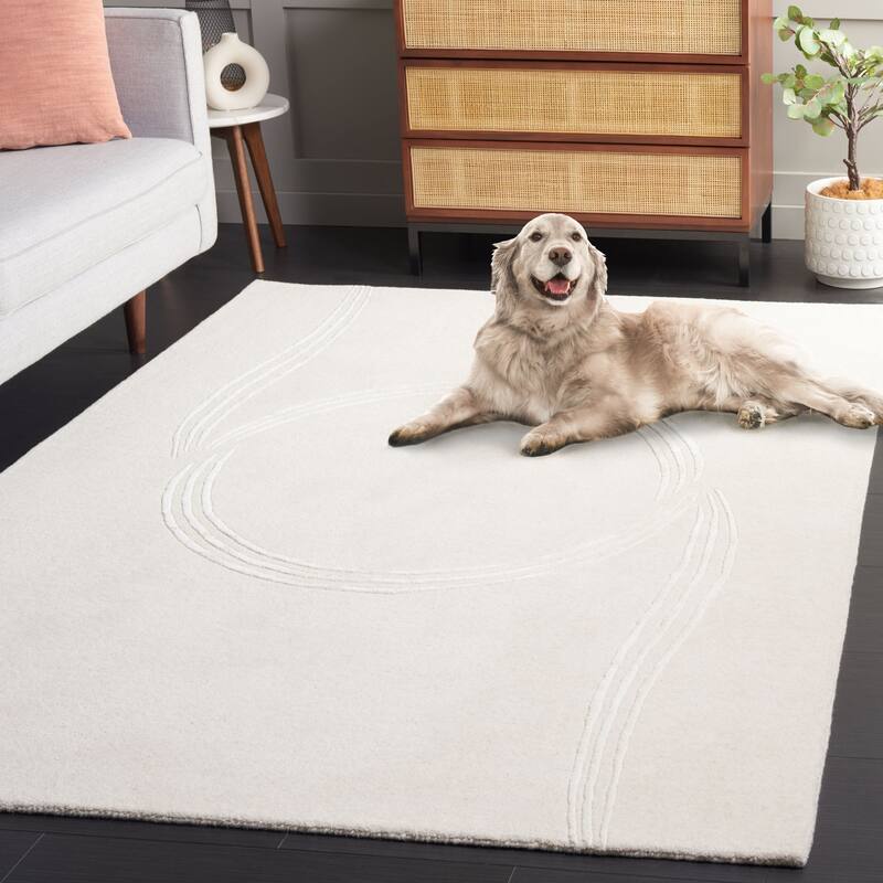 SAFAVIEH Handmade Soho Violeta Modern Wool Rug