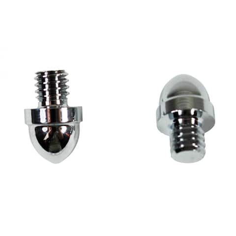 Door Hinges Bright Chrome Large Helmet Hinge Finial Pair Renovator's Supply