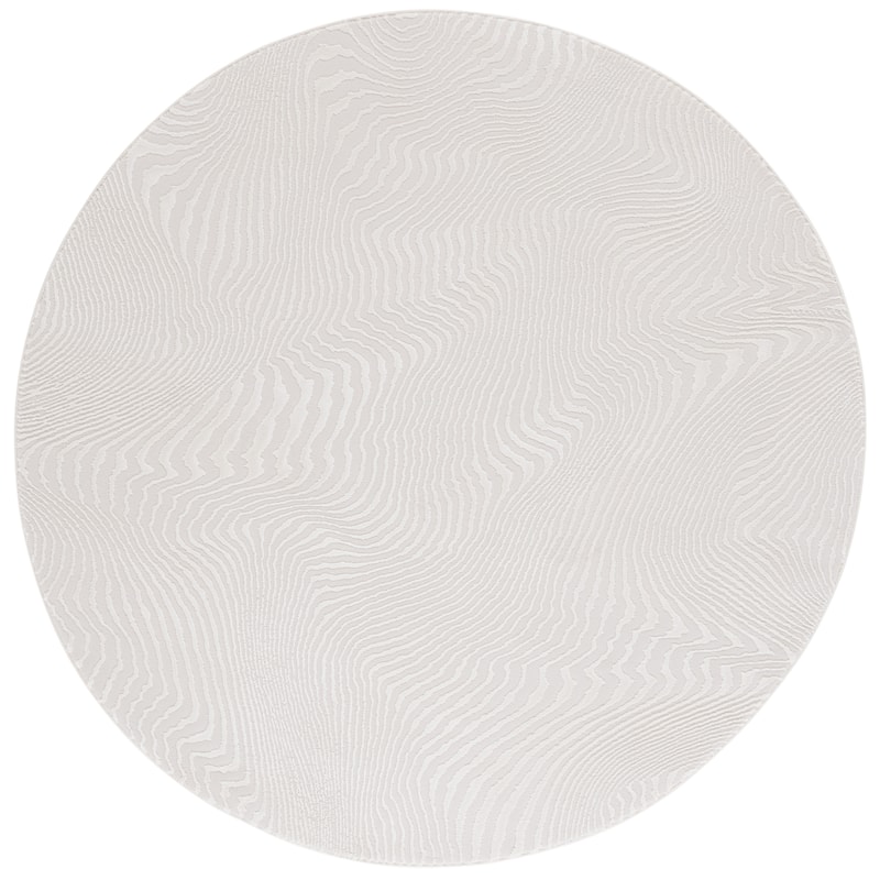 SAFAVIEH Revive Almyra Transitional Rug - 6'7" Round - Ivory