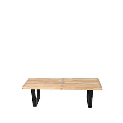 Nelson WOOD SLATE Bench (48") - 14.5''Hx48''Wx18.5''D