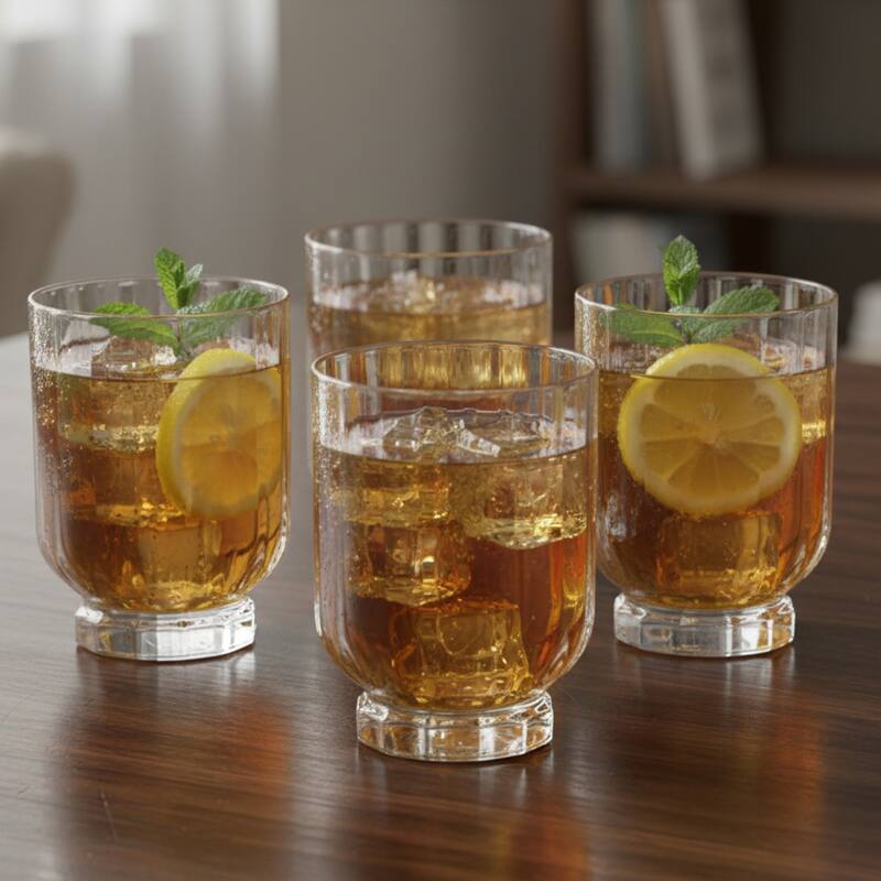 Bormioli Rocco Set of 4 Florian DOF Glasses - 12.6 oz.