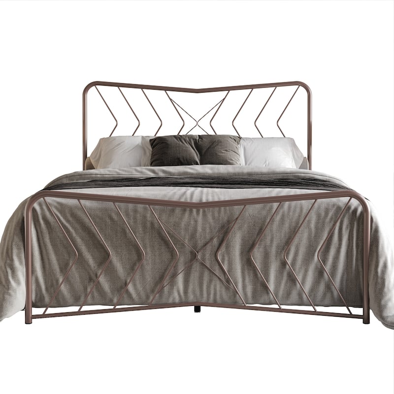 Clayfell Fargo Metal Bed