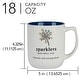 preview thumbnail 3 of 1, Certified International Patriotic Words Set of 4 Mugs