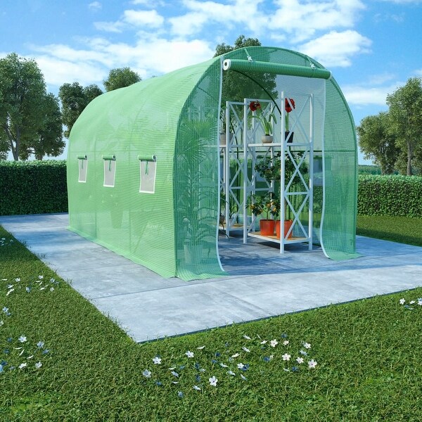 Greenhouse 73.8 ft2 135"x78.7"x78.7" - as picture