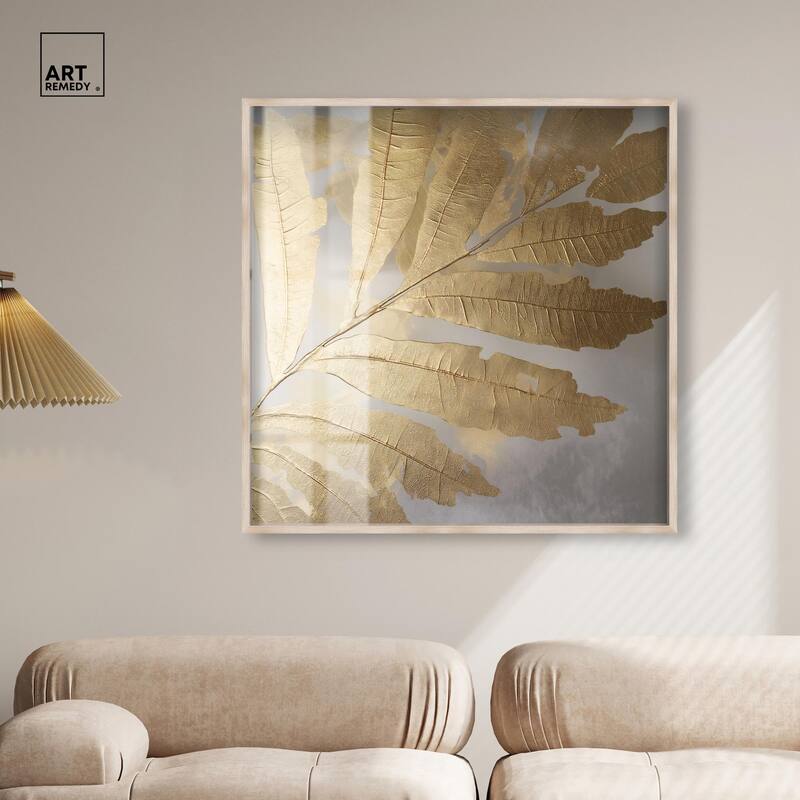 Golden Canopy (I) Shadowbox by Art Remedy