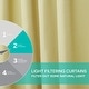 preview thumbnail 18 of 99, ATI Home Indoor/Outdoor Solid Cabana Tab Top Curtain Panel Pair