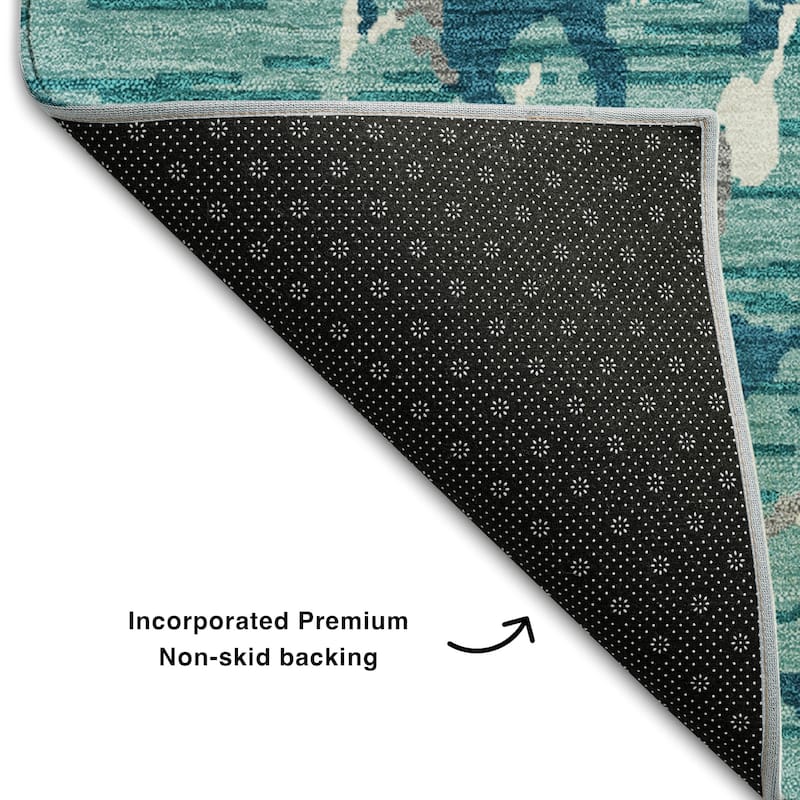 Premium Washable Super Soft Abstract Abrash Mayfield Rug