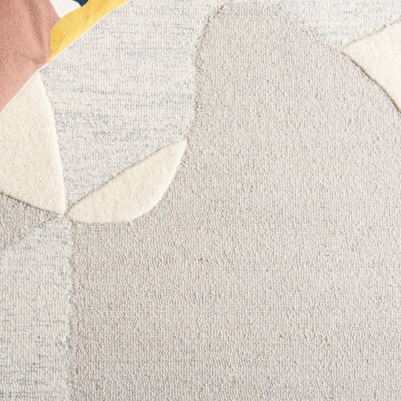 SAFAVIEH Handmade Ebony Rimah Modern & Contemporary Wool Rug