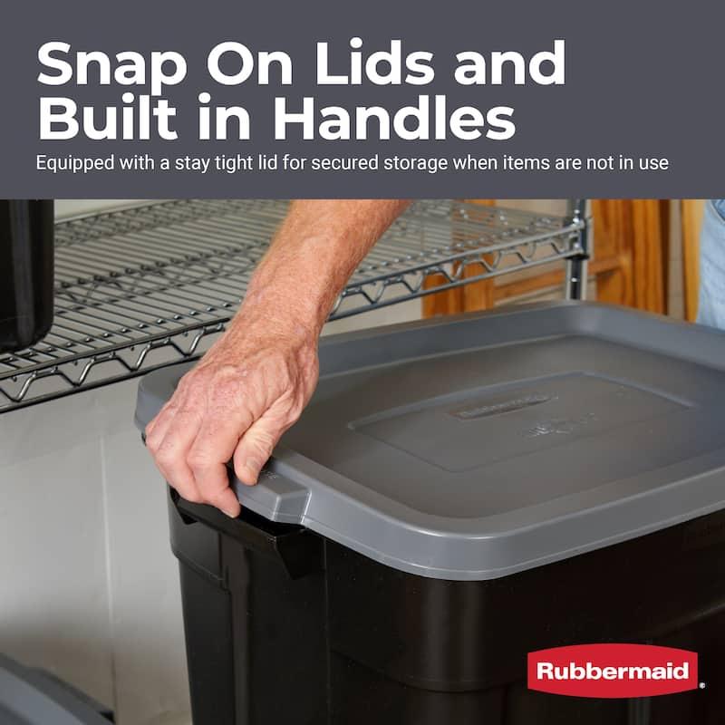 Rubbermaid Roughneck Storage Totes