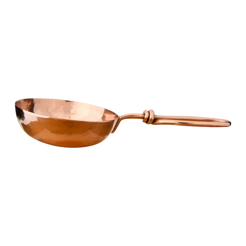 Hammered Stainless Steel Scoops with Leather Tie (Set of 4 Sizes)
