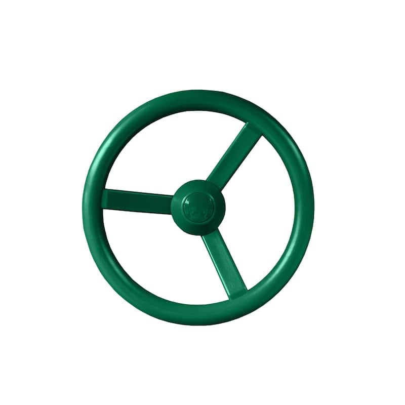 Gorilla Playsets Swing Set Play Steering Wheel - Green