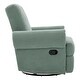preview thumbnail 30 of 75, Christopher Knight Home - Thorne Chenille Swivel Recliner Rocker Chair with Adjustable Backrest