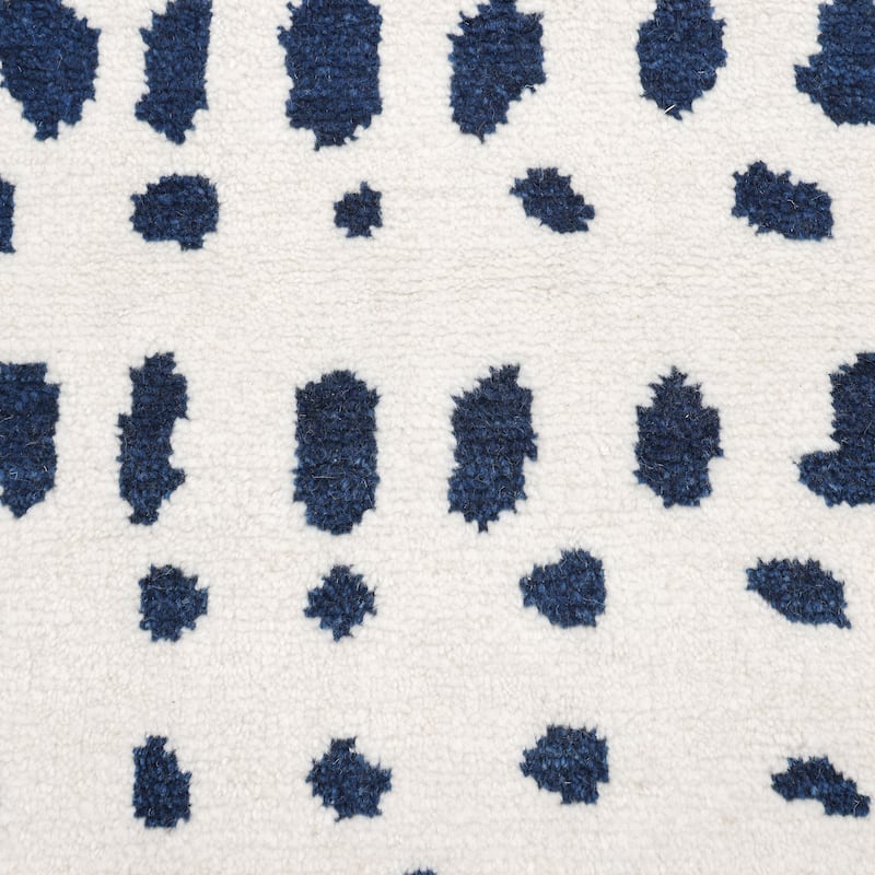 Overton Handmade Boho Animal Print Area Rug