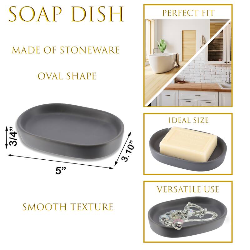 SMOOTH Collection of Bathroom Accessories up to 4 Pieces.