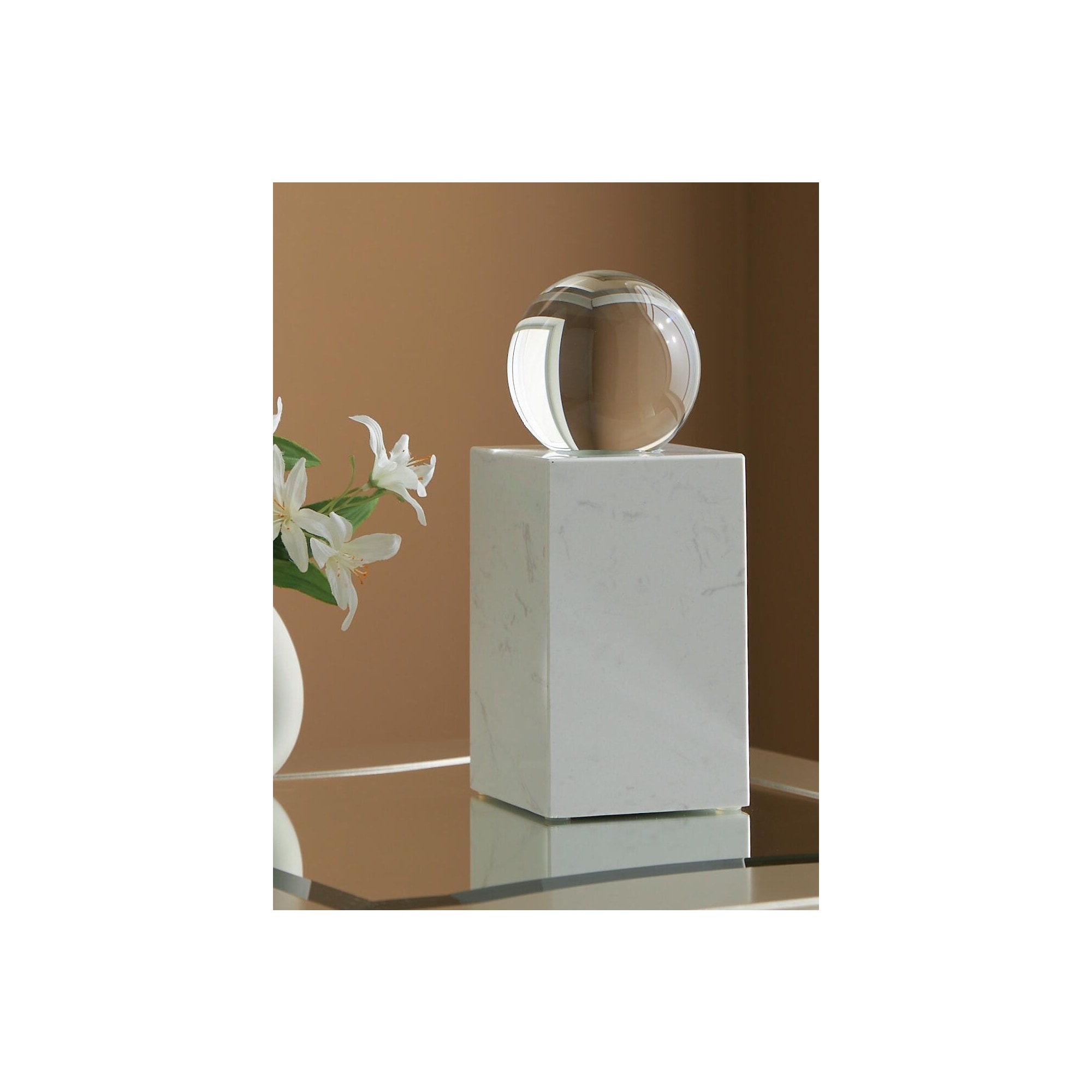 Signature Design by Ashley Sellner Clear/White Sculpture