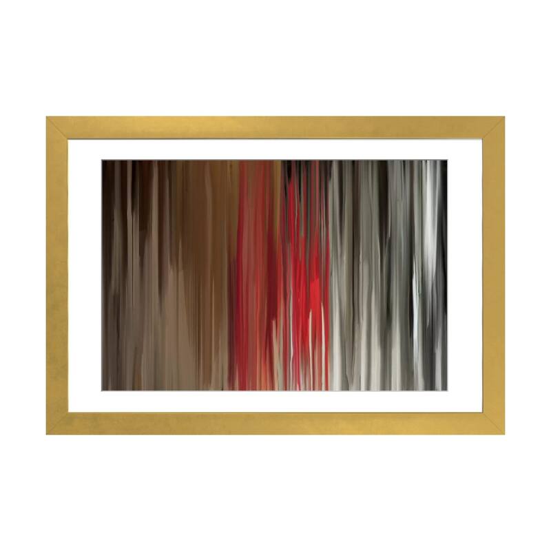 iCanvas "Object & Reality" by 5by5collective - Gold - 24x32x1