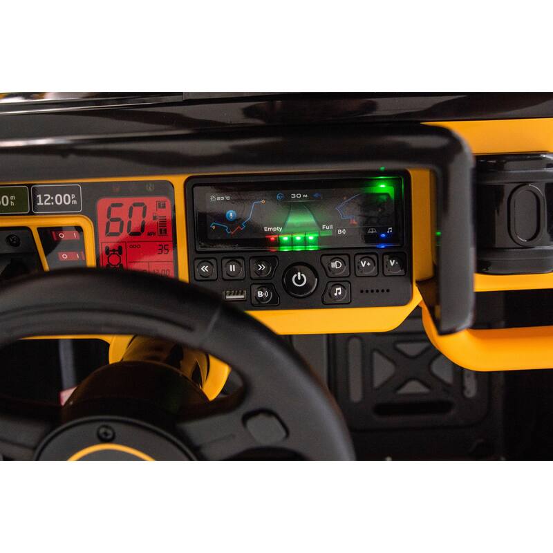 24V Kids Electric Dump Truck with Remote, Construction Truck Ride-On Dump Truck with Bluetooth & Lights