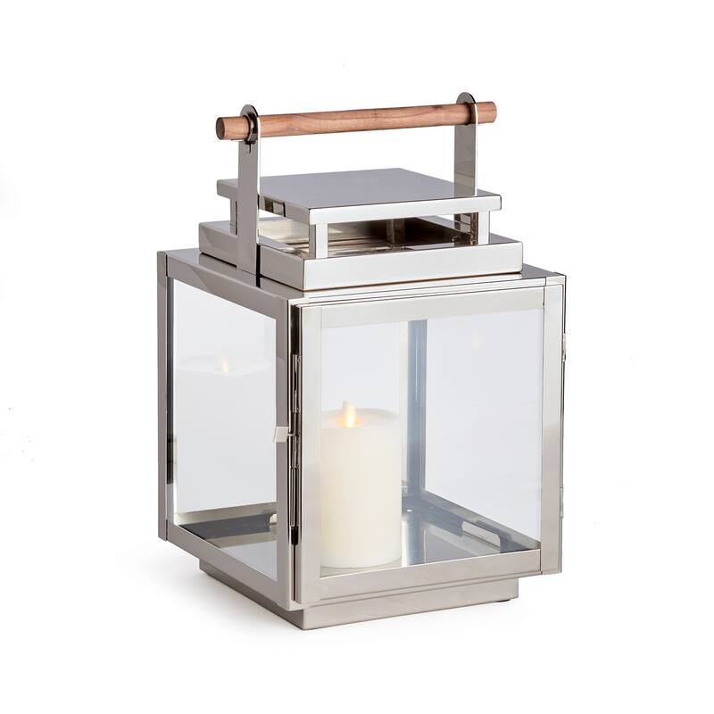 Adwin Outdoor Lantern - Medium - Silver