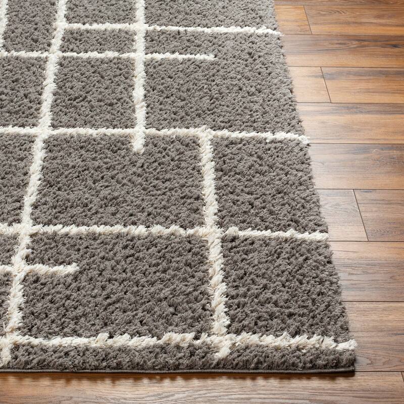 Maryland Shag Moroccan Tribal Area Rug
