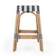 preview thumbnail 119 of 124, Robias 24.5" Rattan Rectangular Counter Stool