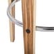 preview thumbnail 13 of 28, Carson Carrington Alingsas 30" Fixed-Height Bar Stool with Bent Wood Legs & Round Footrest (Set of 2)