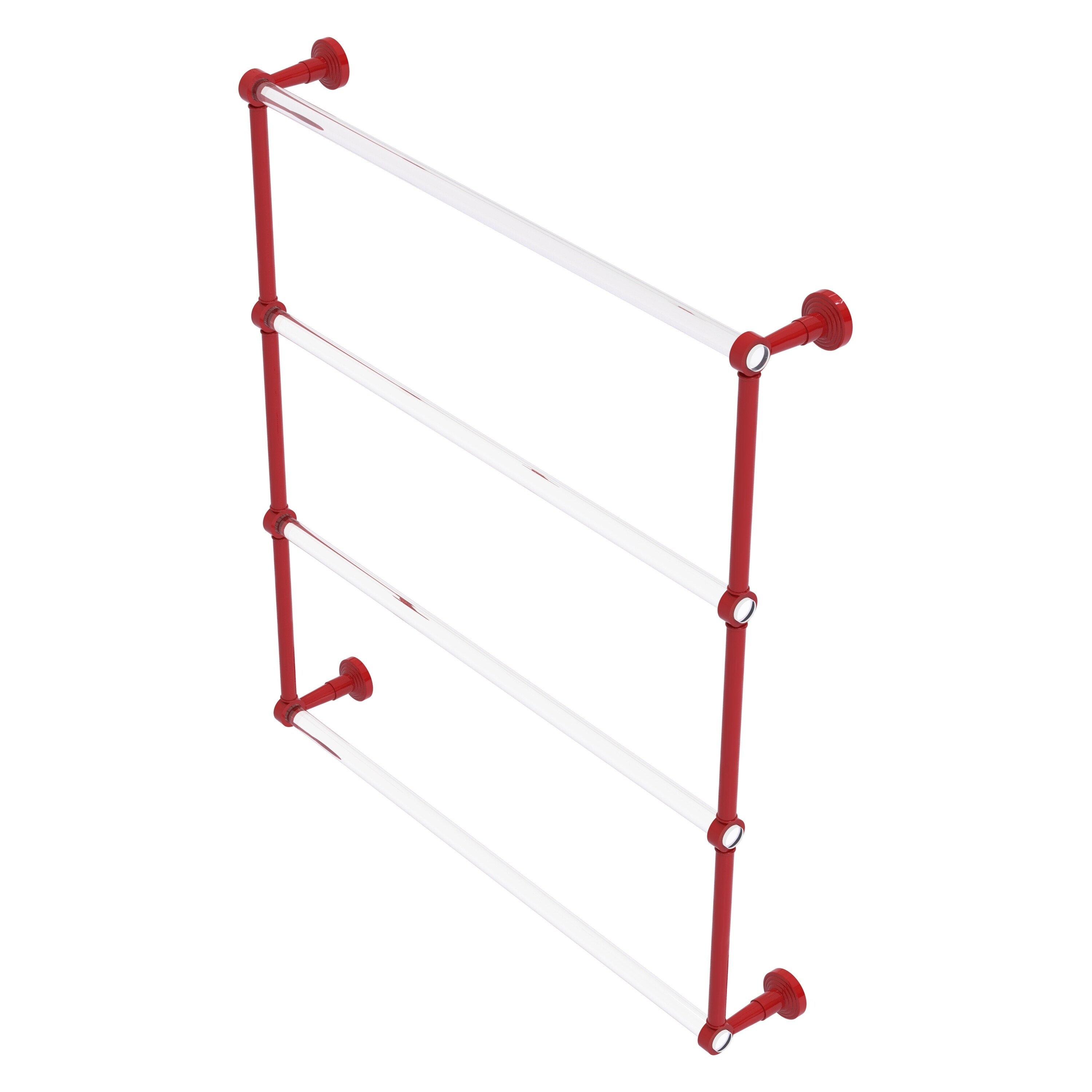 Allied Brass Pacific Beach Collection 4 Tier 24 Inch Ladder Towel Bar