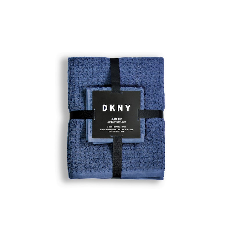DKNY Quick Dry 6-pc Towel Set