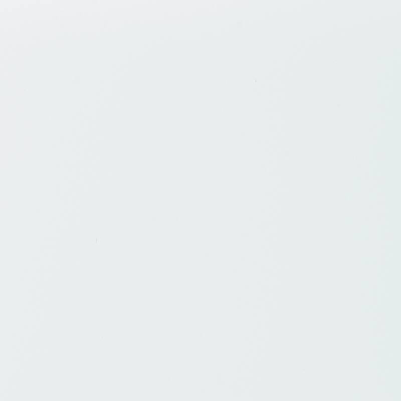 Modern Rectangular Dining Table - White Glossy Surface with Chrome Legs - Kitchen Table for Dining Room - 35.5