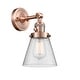 preview thumbnail 19 of 31, Innovations Lighting Small Cone Single Light 10" Tall Bathroom Sconce