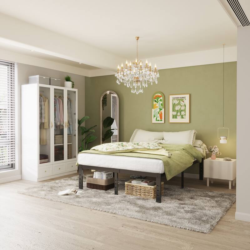 Multi-Piece Wardrobe Set Adaptable Closet Modules Combo Armoires