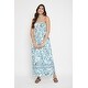 preview thumbnail 7 of 37, Oussum Maxi Dress Floral Pattern Long Tube Dress Polyester Sleeveless Dresses Party resort Summer wear