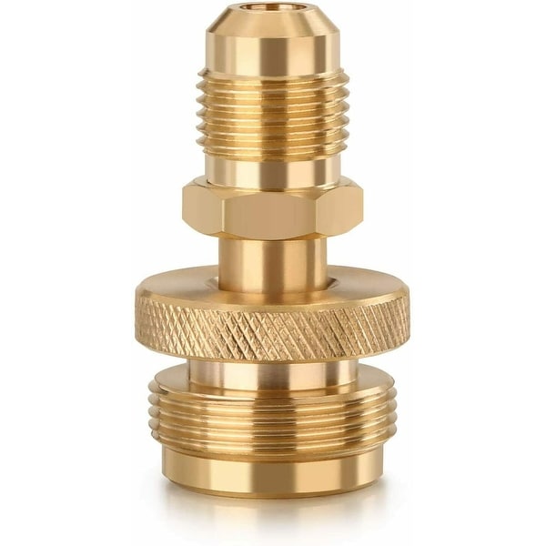 Propane outlet grill adapter