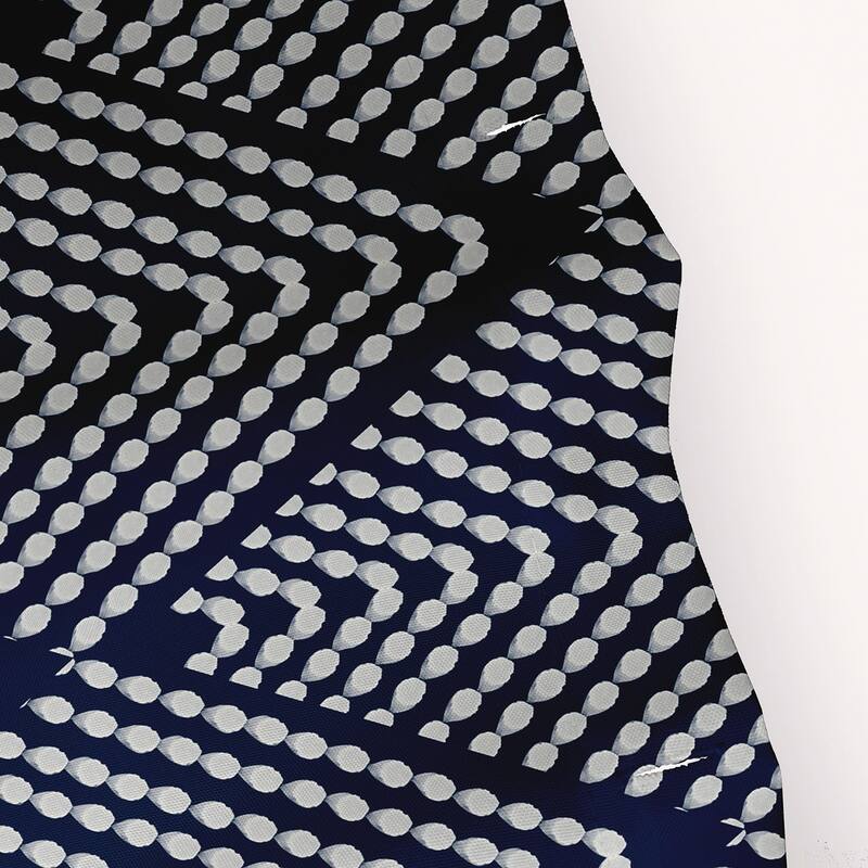 Lifeflor Geometric Print Shower Curtain