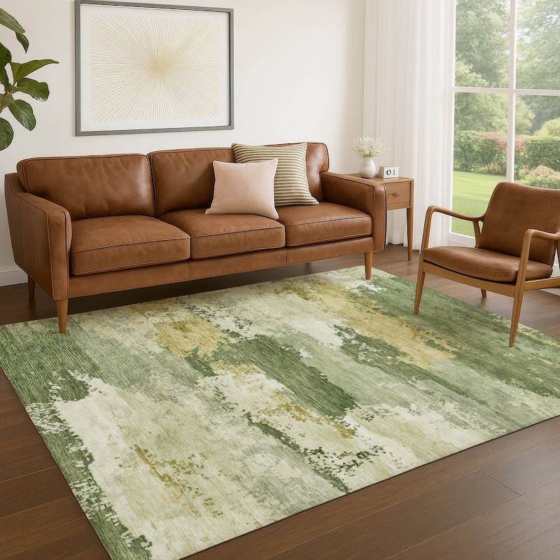 Machine Washable Indoor/ Outdoor Chantille Rug