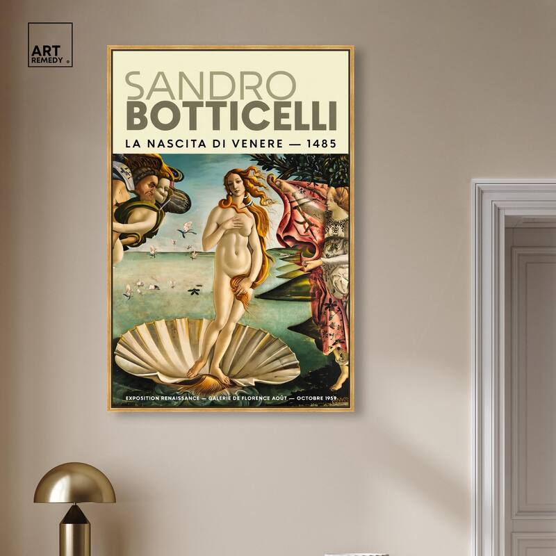Renaissance Birth of Beauty Canvas by Art Remedy