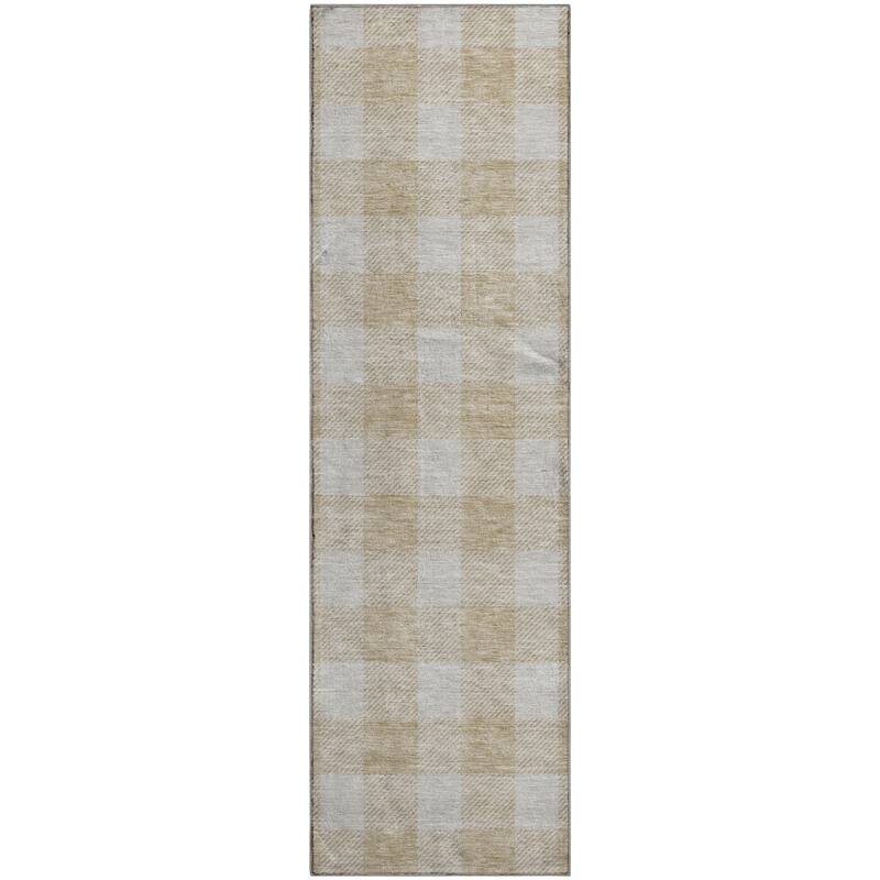Premium Washable Super Soft Plaid Mayfield Rug