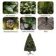 preview thumbnail 11 of 9, Artificial 5FT/6FT/7FT Christmas Tree with Lights by DirectWicker