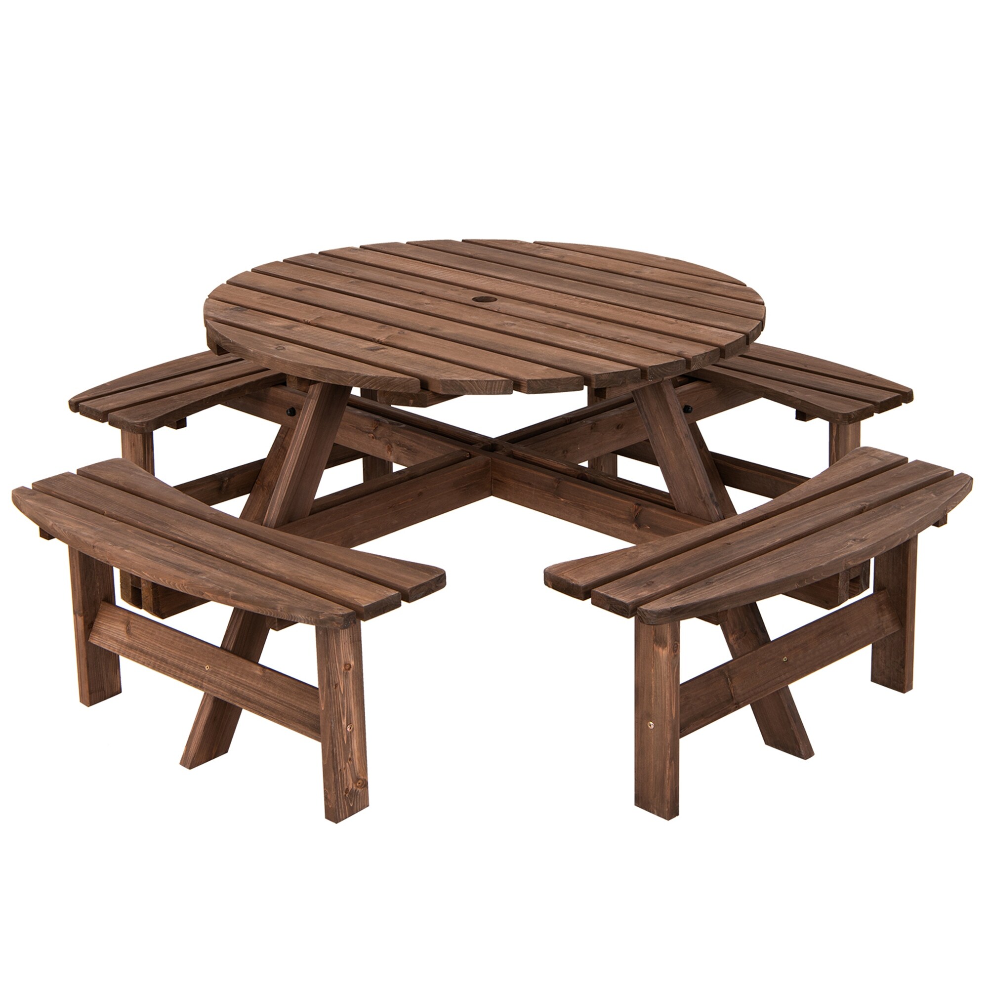 8 seater picnic 2025 bench