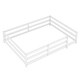 preview thumbnail 6 of 34, Montessori Floor Bed with Fence,Wood Kids Bed,Full Size