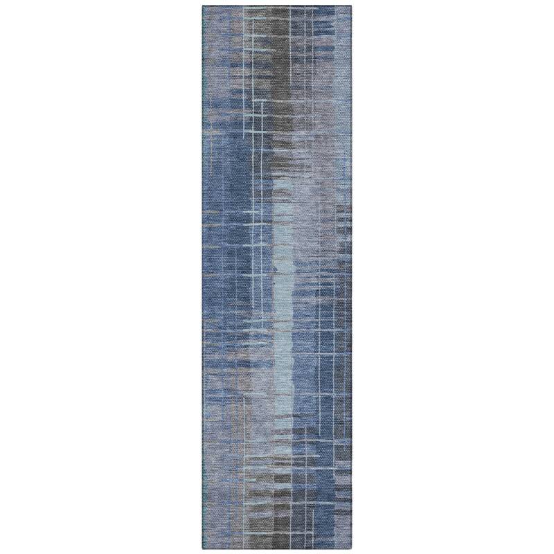Machine Washable Indoor/ Outdoor Contemporary Aaron Chantille Rug