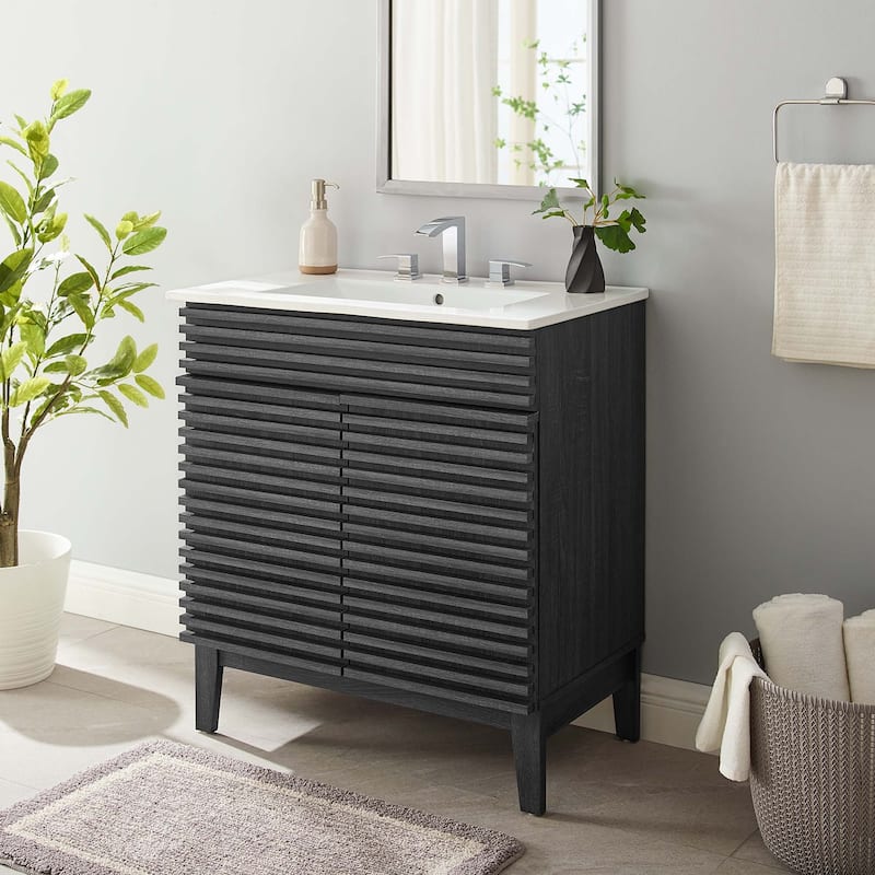 Render 30" Bathroom Vanity Cabinet